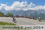 foto's Alpe d'HuZes maandag 2 juni 2014
