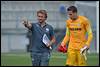 (L-R) assistant trainer Twan Scheepers of Jong PSV, goalkeeper Jesse Bertrams of PSV - fe1408030303.jpg