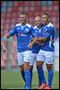 (L-R) Jordy Thomassen of FC Den Bosch, Anthony Lurling of FC Den Bosch, Kevin Kabran of FC Den Bosch - fe1408030360.jpg