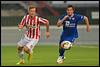 (L-R) Jeffrey Ket of FC Oss, Tom Overtoom of FC Volendam - fe1408080215.jpg