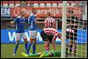 (L-R) Maarten Boddaert of FC Den Bosch, Jordy Thomassen of FC Den Bosch, Kees van Buuren of Sparta Rotterdam, goalkeeper Roy Kortsmit of Sparta Rotterdam, referee Martin van der Kerkhof - fe1408100455.jpg