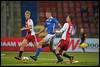 (L-R) Robert van Koesveld of Jong Ajax, Jordy Thomassen of FC Den Bosch, Danny Bakker of Jong Ajax - fe1408290301.jpg