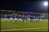 (L-R) Anthony Lurling of FC Den Bosch, Elvis Kabashi of FC Den Bosch, Ayrton Statie of FC Den Bosch, Erik Quekel of FC Den Bosch, Barry Maguire of FC Den Bosch, goalkeeper Bruno Appels of FC Den Bosch, Benjamin van den Broek of FC Den Bosch, Filipo Penna of FC Den Bosch, Jordy Thomassen of FC Den Bosch, Mats van Huijgevoort of FC Den Bosch, Moreno Rutten of FC Den Bosch, Kevin Kabran of FC Den Bosch, Tim Hofstede of FC Den Bosch - fe1408290345.jpg