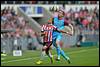 31-08-2014: Voetbal: PSV v Vitesse: Eindhoven
(L-R) Jeffrey Bruma of PSV, Arnold Kruiswijk of Vitesse - fe1408310002.jpg