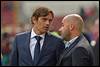 31-08-2014: Voetbal: PSV v Vitesse: Eindhoven
(L-R) coach Phillip Cocu of PSV, Peter Bosz of Vitesse - fe1408310051.jpg