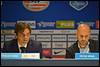 31-08-2014: Voetbal: PSV v Vitesse: Eindhoven
(L-R) coach Phillip Cocu of PSV, Peter Bosz of Vitesse - fe1408310704.jpg