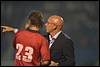 (L-R) Lars Hutten of Helmond Sport, coach Jan van Dijk of Helmond Sport - fe1409190117.jpg