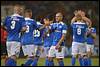 (L-R) Tim Hofstede of FC Den Bosch, Jordy Thomassen of FC Den Bosch, Ayrton Statie of FC Den Bosch, Edoardo Ceria of FC Den Bosch, Anthony Lurling of FC Den Bosch, Benjamin van den Broek of FC Den Bosch - fe1409190167.jpg