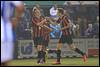 20-09-2014: Voetbal: OJC Rosmalen v FC Lienden: Rosmalen
(L-R) Jelle Schots of OJC Rosmalen, Bas Peters of OJC Rosmalen - fe1409200739.jpg