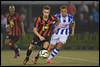 20-09-2014: Voetbal: OJC Rosmalen v FC Lienden: Rosmalen
(L-R) Erik van Beekveld of OJC Rosmalen, Christiaan van Hussen of FC Lienden - fe1409200774.jpg