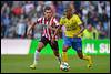 21-09-2014: Voetbal: PSV v SC Cambuur: Eindhoven
(L-R) Karim Rekik of PSV, Furdjel Narsingh of SC Cambuur - fe1409210531.jpg