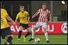 27-09-2014: Voetbal: FC Oss v Telstar: Oss
(L-R) Toine van Huizen of Telstar, Kevin van Veen of FC Oss - fe1409270708.jpg