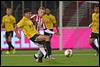 27-09-2014: Voetbal: FC Oss v Telstar: Oss
(L-R) Tarik Tissoudali of Telstar, Joep van den Ouweland of FC Oss - fe1409270762.jpg