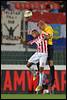 27-09-2014: Voetbal: FC Oss v Telstar: Oss
(L-R) Jorzolino Falkenstein of FC Oss, Tom Beissel of Telstar - fe1409270830.jpg