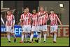 27-09-2014: Voetbal: FC Oss v Telstar: Oss
(L-R) Joep van den Ouweland of FC Oss, Fatih Kamaci of FC Oss, Isvan Bakx of FC Oss, Jorzolino Falkenstein of FC Oss, Kevin van Veen of FC Oss, Jochem Jansen of FC Oss - fe1409270894.jpg