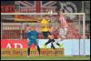 27-09-2014: Voetbal: FC Oss v Telstar: Oss
(L-R) goalkeeper Cor Varkevisser of Telstar, Toine van Huizen of Telstar, Kevin van Veen of FC Oss - fe1409270994.jpg