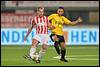 27-09-2014: Voetbal: FC Oss v Telstar: Oss
(L-R) Isvan Bakx of FC Oss, Anmar Almubaraki of Telstar - fe1409271000.jpg