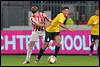 27-09-2014: Voetbal: FC Oss v Telstar: Oss
(L-R) Jochem Jansen of FC Oss, Tarik Tissoudali of Telstar - fe1409271101.jpg