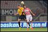 27-09-2014: Voetbal: FC Oss v Telstar: Oss
(L-R) Kevin van Essen of Telstar, Fatih Kamaci of FC Oss - fe1409271225.jpg