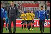 27-09-2014: Voetbal: FC Oss v Telstar: Oss
(L-R) coach Michel Vonk of Telstar, Jonathan Kindermans of Telstar, Steve Olfers of Telstar, Toine van Huizen of Telstar - fe1409271253.jpg