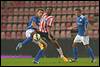 (L-R) Filipo Penna of FC Den Bosch, Elvio van Overbeek of Jong PSV, Ayrton Statie of FC Den Bosch - fe1409290250.jpg