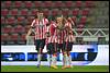 (L-R) Menno Koch of Jong PSV, Moussah Sanoh of Jong PSV, Elvio van Overbeek of Jong PSV, Olivier Rommens of Jong PSV, Mohammed Rayhi of Jong PSV - fe1409290412.jpg