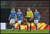 (L-R) Alexander Mols of FC Den Bosch, Anthony Lurling of FC Den Bosch, referee R. Dieperink, Elvis Kabashi of FC Den Bosch - fe1409290417.jpg