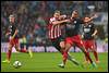 05-10-2014: Voetbal: PSV v Excelsior: Eindhoven
(L-R) Jeffrey Bruma of PSV, Adil Auassar of Excelsior - fe1410050242.jpg