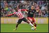 05-10-2014: Voetbal: PSV v Excelsior: Eindhoven
(L-R) Luciano Narsingh of PSV, Jeff Stans of Excelsior - fe1410050316.jpg