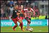 05-10-2014: Voetbal: PSV v Excelsior: Eindhoven
(L-R) Luigi Bruins of Excelsior, Georginio Wijnaldum of PSV - fe1410050664.jpg