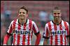 05-10-2014: Voetbal: PSV v Excelsior: Eindhoven
(L-R) Santiago Arias of PSV, Adam Maher of PSV - fe1410050717.jpg