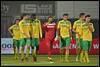 (L-R) Donny de Groot of Fortuna Sittard, Seku Conneh of Fortuna Sittard, goalkeeper Ferhat Kaya of Fortuna Sittard, Jordy ter Borgh of Fortuna Sittard, Jordie Briels of Fortuna Sittard, Fatih Turan of Fortuna Sittard - fe1410240693.jpg