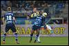 (L-R) Bob Vankan of Fortuna Sittard, Frank van Mosselveld of RKC Waalwijk, Seku Conneh of Fortuna Sittard - fe1411080521.jpg