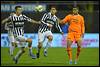 (L-R) Jop van Steen of Achilles 29, Tim Konings of Achilles 29, Ludcinio Marengo of FC Volendam - fe1412010159.jpg