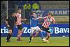 (L-R) referee Pieter Vink, Barry Maguire of FC Den Bosch, Romano van der Stoep of Sparta Rotterdam - fe1501160957.jpg