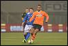 (L-R) referee Allard Lindhout, Joey Belterman of FC Den Bosch, Raymond Fafiani of FC Volendam - fe1501230206.jpg