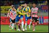 (L-R) Huseyin Dogan of Sparta Rotterdam, Peter Jungschlager of RKC Waalwijk, Philippe van Arnhem of RKC Waalwijk, Yalano Baio of Sparta Rotterdam - fe1503071050.jpg