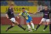 (L-R) Tim Siekman of FC Emmen, Nando Wormgoor of RKC Waalwijk, Marcel Seip of FC Emmen - fe1503200259.jpg