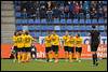 (L-R) Ard van Peppen of Roda JC, Henk Dijkhuizen of Roda JC, Frank Demouge of Roda JC, Arjan Swinkels of Roda JC, Bart Biemans of Roda JC, Hicham Faik of Roda JC, Mitchel Paulissen of Roda JC, Danny Schreurs of Roda JC, Martijn Monteyne of Roda JC - fe1503210299.jpg