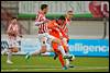 (L-R) Rick Stuij van den Herik of FC Oss, Ayrton Statie of FC Den Bosch - fe1504030053.jpg