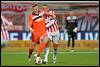 (L-R) Tim Hofstede of FC Den Bosch, Johnatan Opoku of FC Oss - fe1504030072.jpg