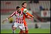 (L-R) Justin Mathieu of FC Oss, Barry Maguire of FC Den Bosch - fe1504030270.jpg