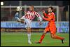 (L-R) Johnatan Opoku of FC Oss, Barry Maguire of FC Den Bosch - fe1504030501.jpg