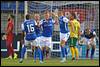 (L-R) goalkeeper Ferhat Kaya of Fortuna Sittard, Malcolm Esajas of FC Den Bosch, Maarten Boddaert of FC Den Bosch, Tim Hofstede of FC Den Bosch, Jordy Thomassen of FC Den Bosch, Lars Hutten of Fortuna Sittard, Niek Vossebelt of FC Den Bosch - fe1508070483.jpg