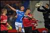 (L-R) Jordy Thomassen of FC Den Bosch, Aleksandar Bjelica of Helmond Sport, goalkkeeper Wouter van der Steen of Helmond Sport - fe1509110424.jpg