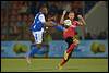 (L-R) Malcolm Esajas of FC Den Bosch, Kevin Visser of Helmond Sport - fe1509110511.jpg