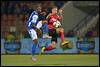 (L-R) Malcolm Esajas of FC Den Bosch, Kevin Visser of Helmond Sport - fe1509110512.jpg