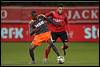 (L-R) Gyliano van Velzen of FC Volendam, Mounir El Allouchi of Helmond Sport - fe1509180166.jpg