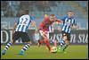 (L-R) Sebastiaan de Wilde of FC Eindhoven, Carlo de Reuver of Helmond Sport, Fries Deschilder of FC Eindhoven - fe1510160176.jpg