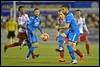 16-12-2015: Voetbal: Kozakken Boys v AZ: Werkendam
(L-R) Brian Jongeneel of Kozakken Boys, Alireza Jahanbakhsh of AZ - fe1512160304.jpg